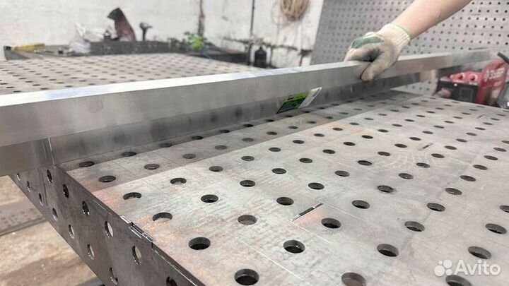 Сварочный стол сварщика 3D, Оснастка