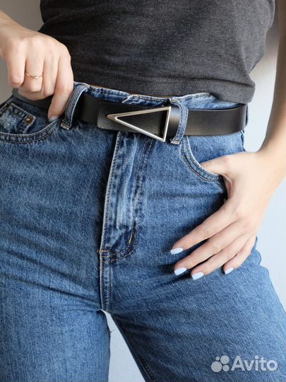 Ремень женский кожаный