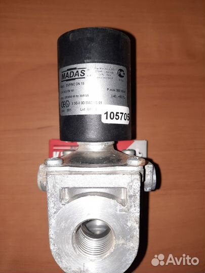 Газовый клапан madas EVP/NC DN15 105705
