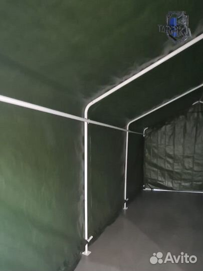 Тентовый гараж 4х6