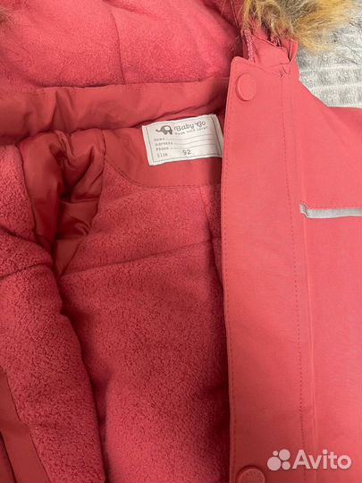 Зимний комбинезон 92 baby go