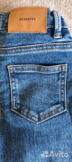 Джинсы для девочки 116