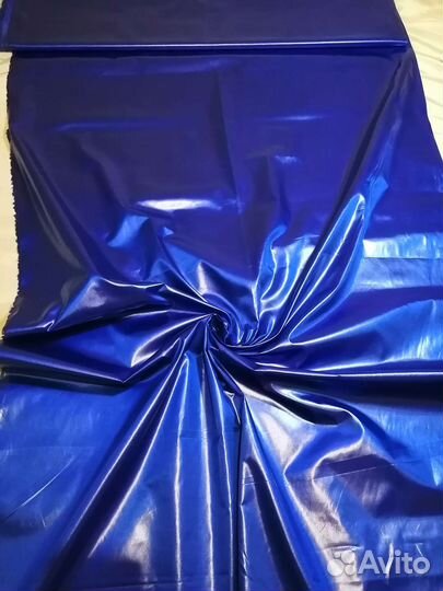 Ткань плащевая. Синяя. 8,35м