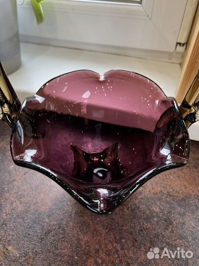 Корзина конфетница ваза СССР