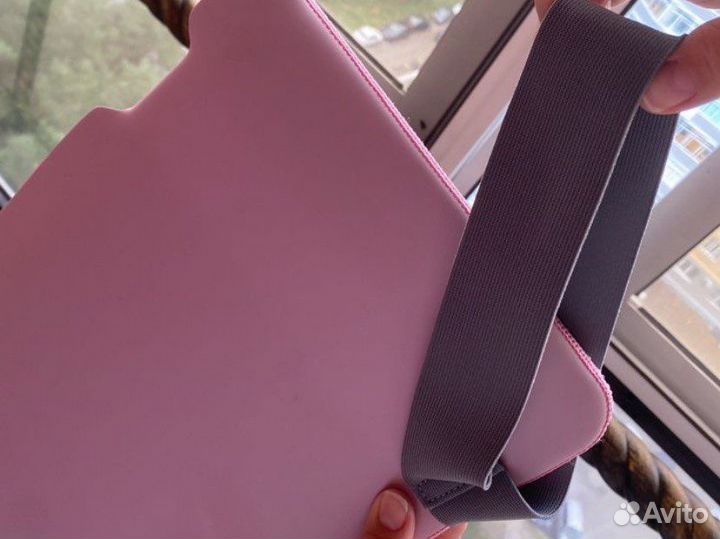 Чехол розовый для компьютера MacBook Air