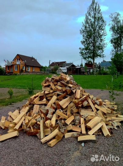 Дрова колотые Осина