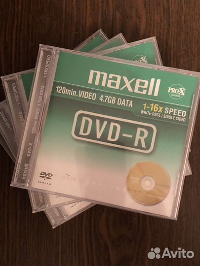 Болванки dvd-r maxell