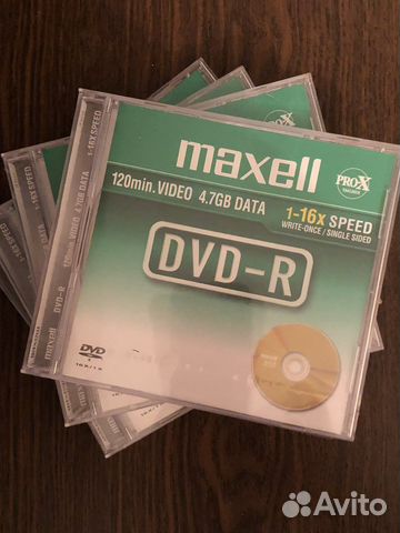 Болванки dvd-r maxell