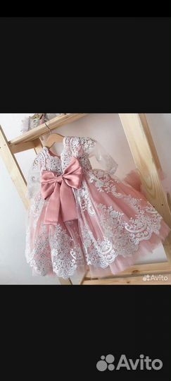 Платье на девочку 90
