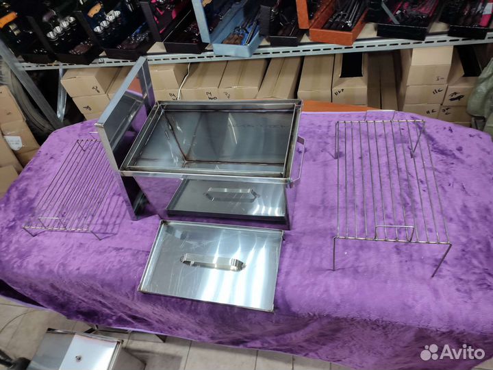 Коптильня из нержавейки