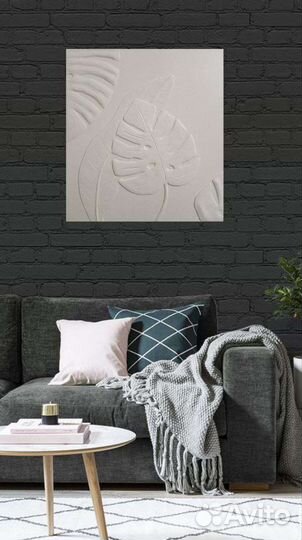 Гипсовое панно барельеф. 