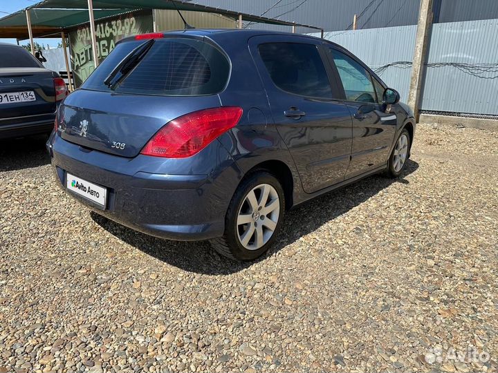 Peugeot 308 1.6 AT, 2009, 193 000 км