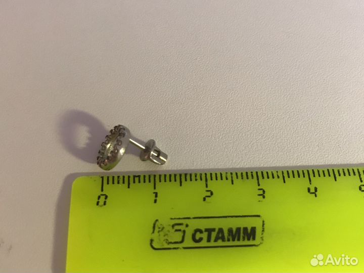 Серьги из серебра