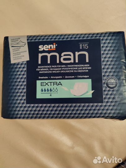 Прокладки Seni Man Super 20, Ultra 15