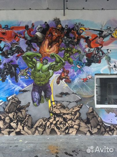 Художественная роспись, большой опыт работы