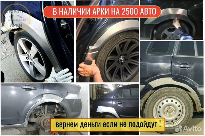 Арки ремонтные Hyundai Matrix и др