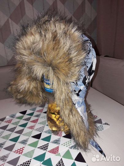 Шапка ушанка для мальчика 50-52