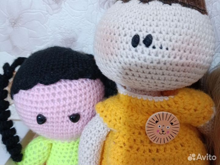 Куклы вязаные ручная работа