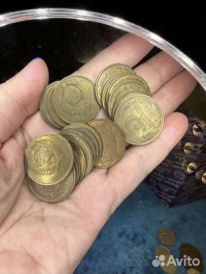 Монеты СССР 5 копеек