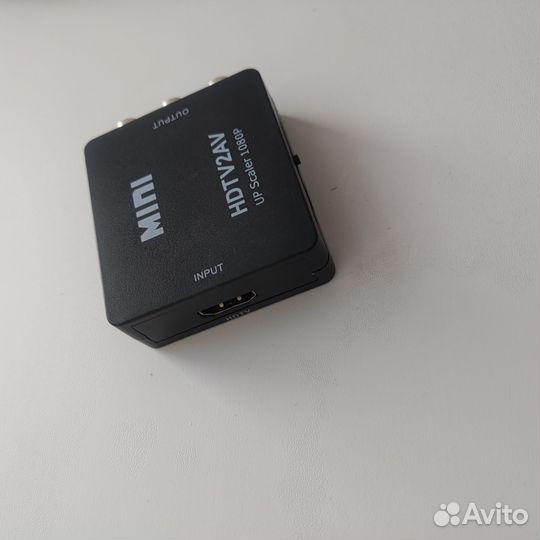 Переходник конвертер с hdmi на тюльпаны RCA