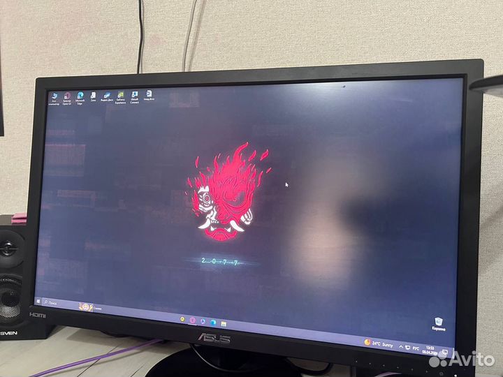 Игровой пк с монитором