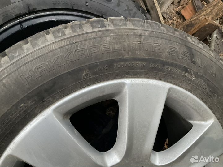 Колёса на Audi Nokian Hakkapeliitta 8 235/55R18