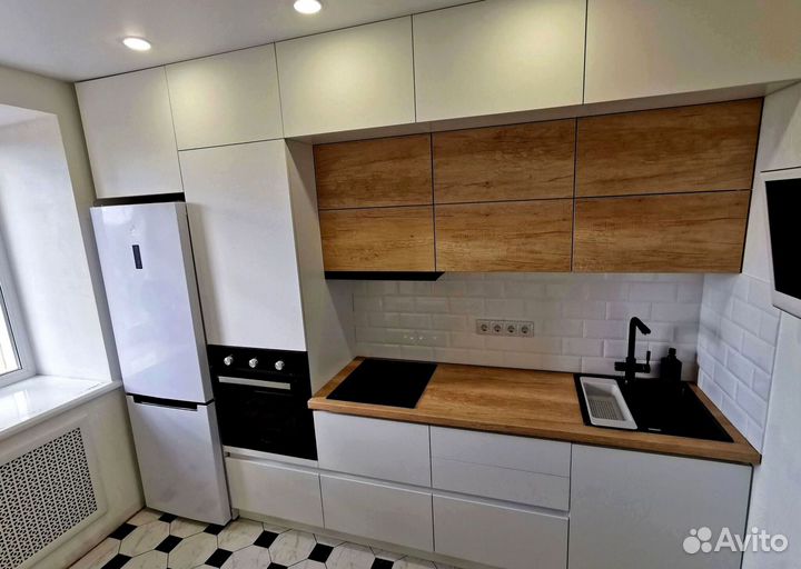 Современная кухня на заказ мдф фасады