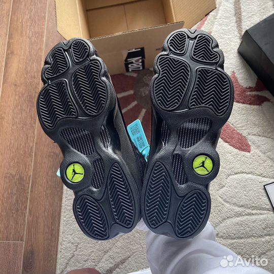 Nike air jordan 13 black cat оригинал
