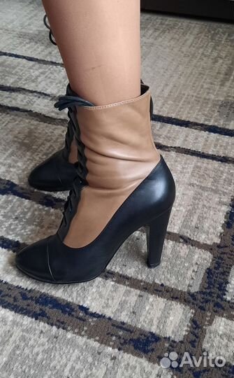 Ботильоны натуральная кожа