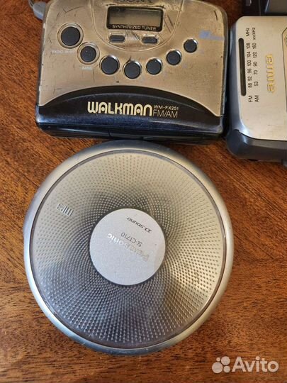 Кассетный и дисковые плеер