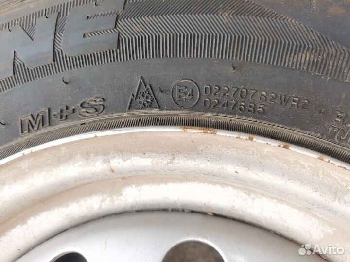 Колеса r14 на ваз зима