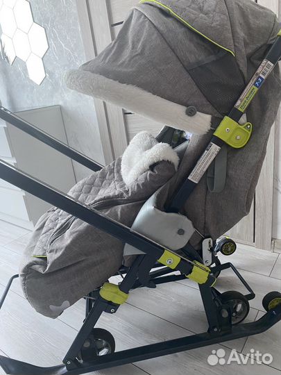 Санки-коляска