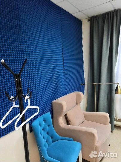 Акустический поролон цветной