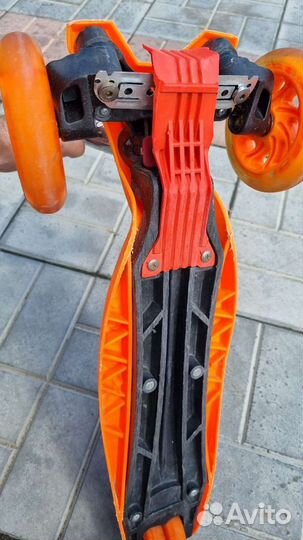 Самокат детский трехколесный бу