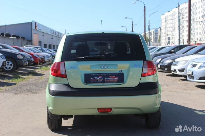 Hyundai Getz 1.4 AT, 2007, 138 000 км