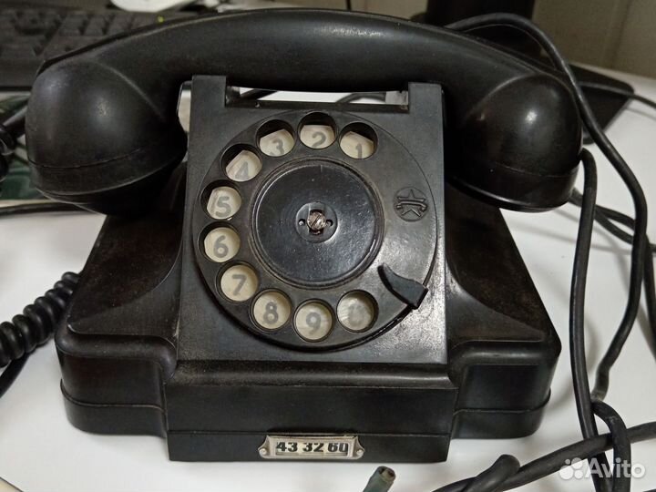 Телефон дисковый рабочий 1964