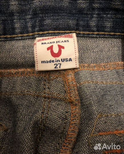 Джинсы true religion клеш