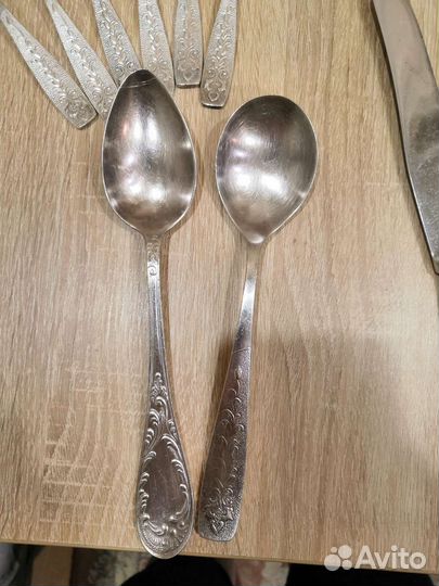 Ложки мнц, ножи винтаж, эпоха СССР