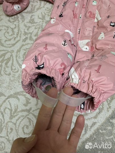 Зимний комбинезон crokid 74 80 пух