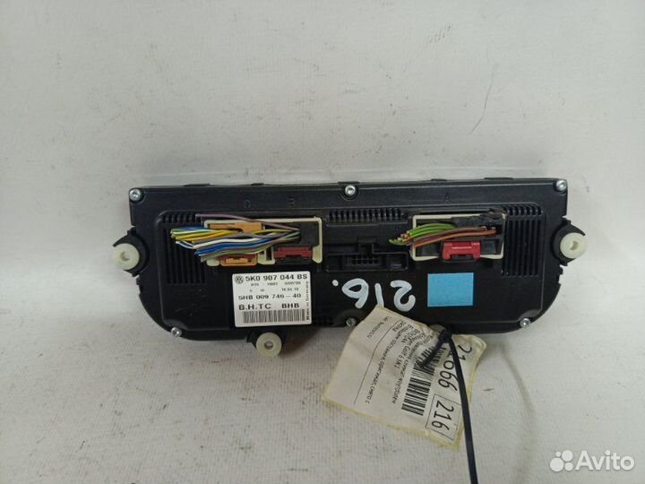 Блок управления климат-контролем Volkswagen Golf 6