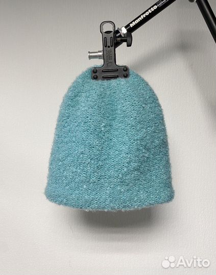 Тёплая шапка букле (56-60)