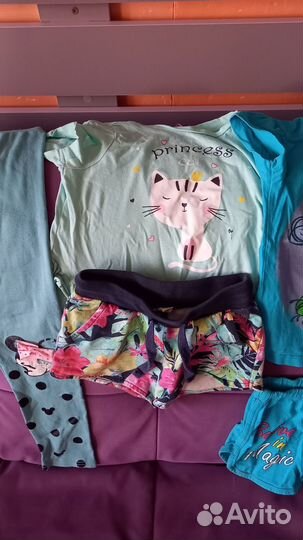 Пакет вещей для девочек 104-122