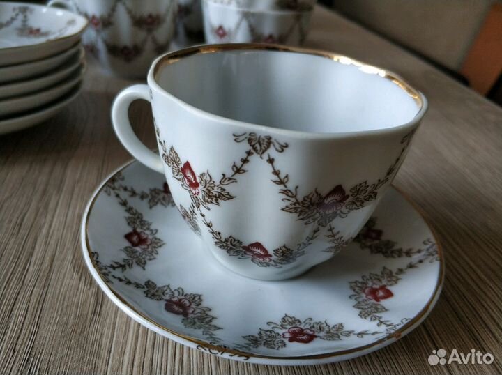 Сервиз лфз гирлянды СССР, винтаж