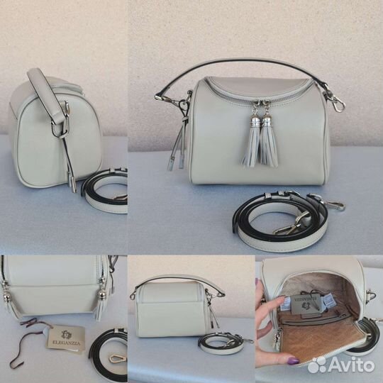 Сумка натуральная кожа италия от 700