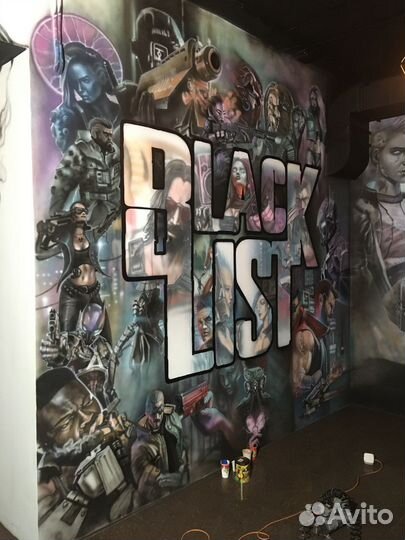 Роспись стен/Художник/Граффити