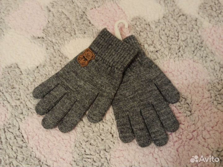 Перчатки детские демисезонные новые