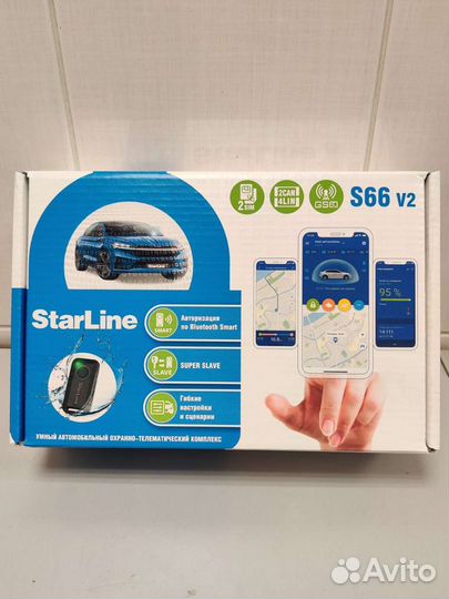 Сигнализация Starline s66 BT GSM 2CAN+4LIN