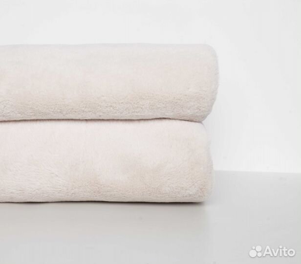 Плед меховой vanilla latte