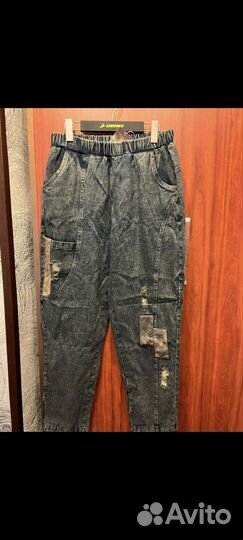 Джинсовая куртка 54-58