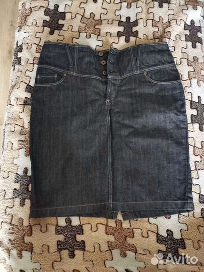 Джинсовая юбка